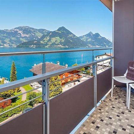 Seehotel Sternen Beckenried Exterior foto